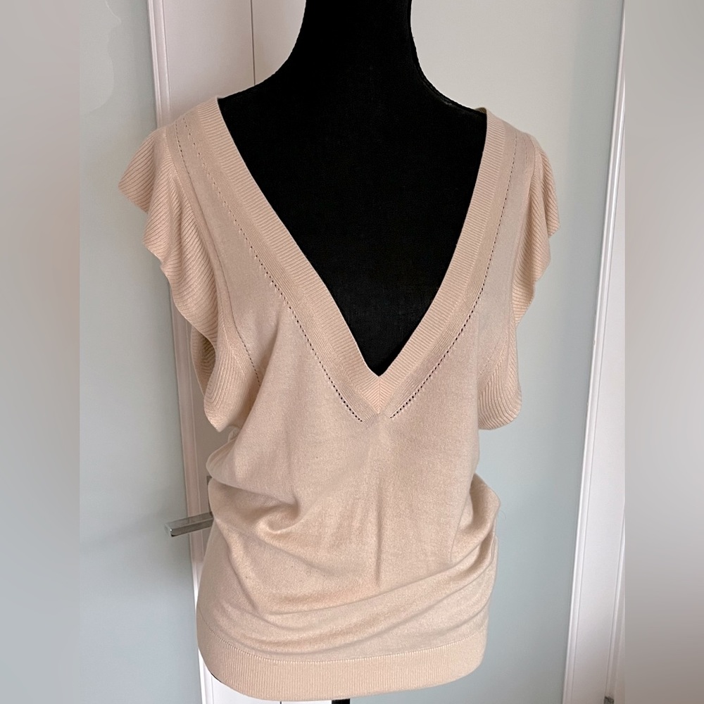 Club Monaco Silk Cashmere top